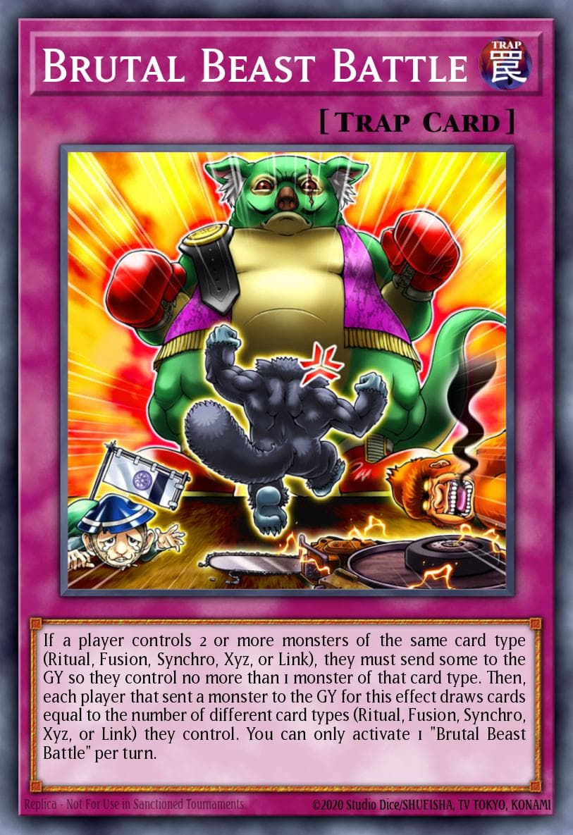 Carte Yu-Gi-Oh! Brutal Beast Battle #084 — Chaos Impact