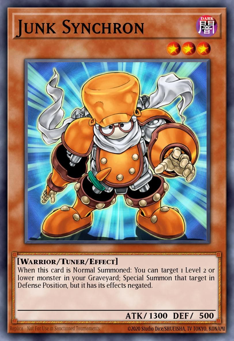 Carte Yu-Gi-Oh! Junk Synchron #011 — Starter Deck: Yu-Gi-Oh! 5D's