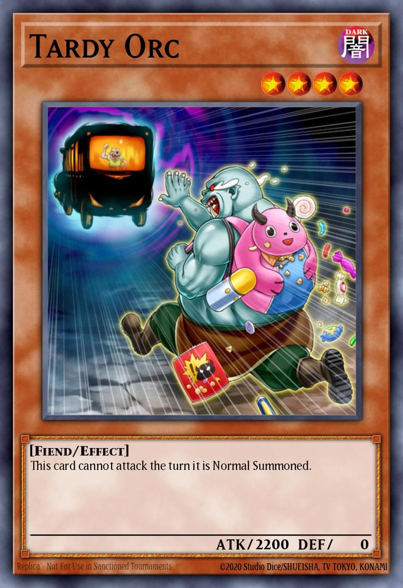 Carte Yu-Gi-Oh! Tardy Orc #114 — Battle Pack 2: War of the Giants