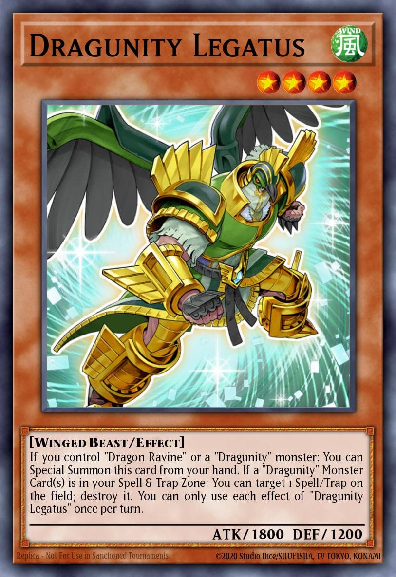 Carte Yu-Gi-Oh! Dragunity Legatus #075 — Battles of Legend: Glorious Gallery