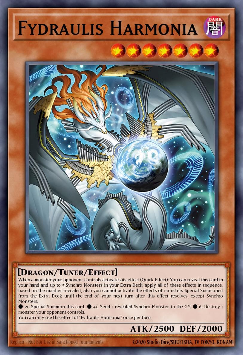 Carte Yu-Gi-Oh! Fydraulis Harmonia #024 — Blazing Dominion
