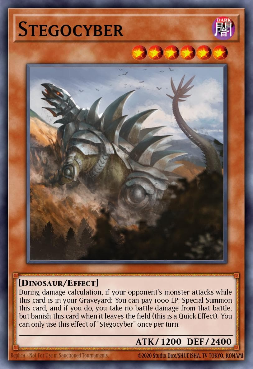 Carte Yu-Gi-Oh! Stegocyber #114 — Battle Pack 3: Monster League