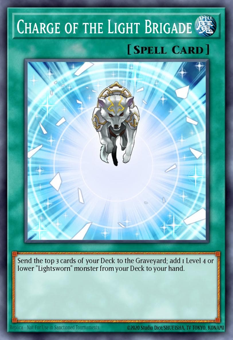 Carte Yu-Gi-Oh! Charge of the Light Brigade #08 — Yu-Gi-Oh! Championship Series 2025 prize cards