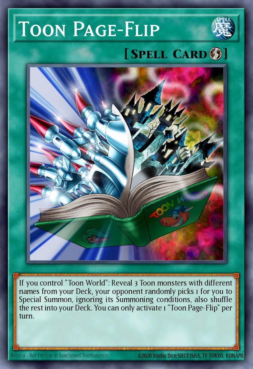 Carte Yu-Gi-Oh! Toon Page-Flip #068 — Battles of Legend: Crystal Revenge