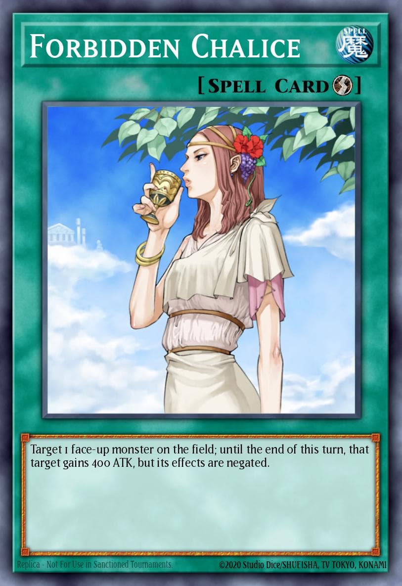 Carte Yu-Gi-Oh! Forbidden Chalice #082 — Battle Pack: Epic Dawn