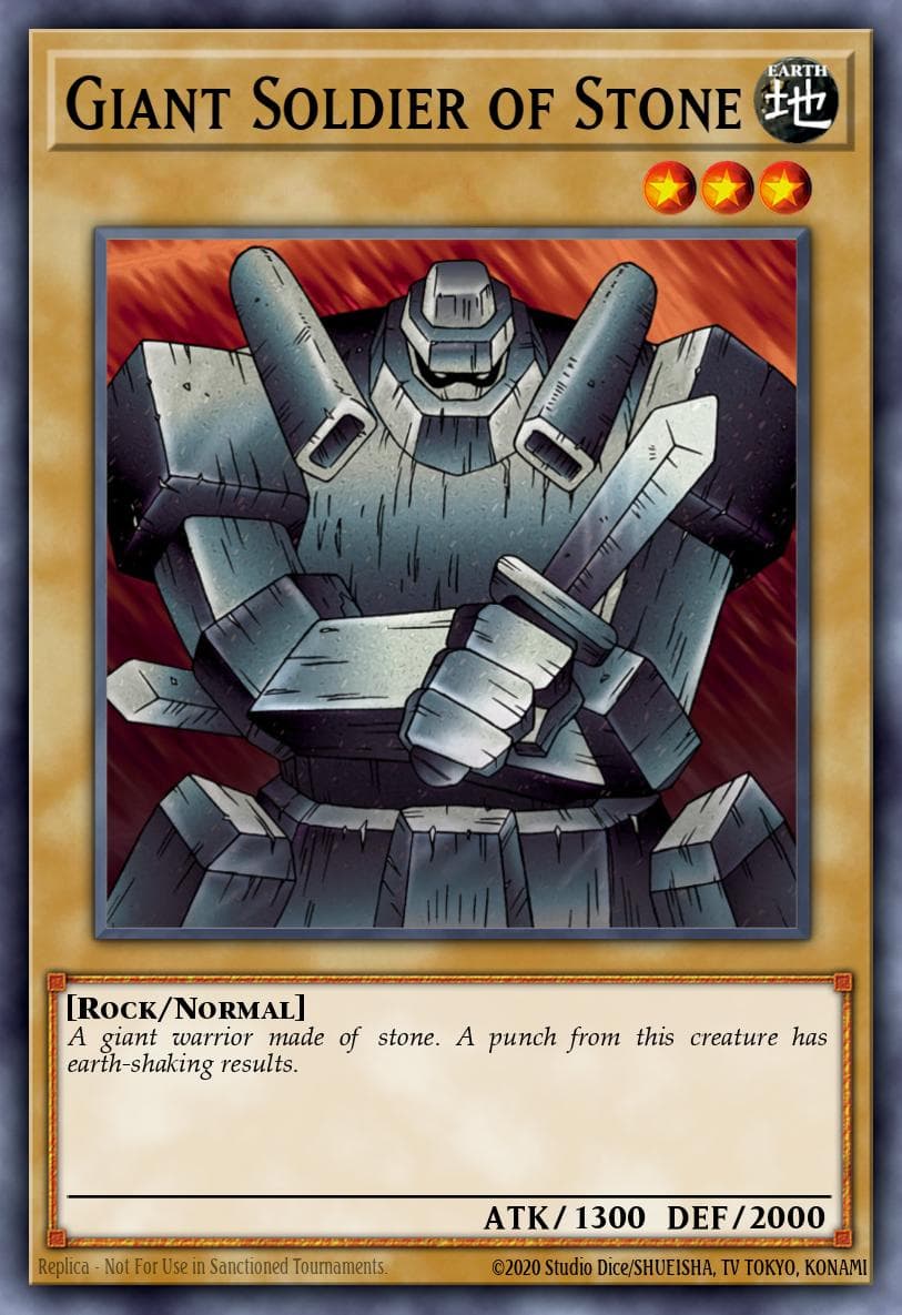 Carte Yu-Gi-Oh! Giant Soldier of Stone #171 — Battle Pack: Epic Dawn