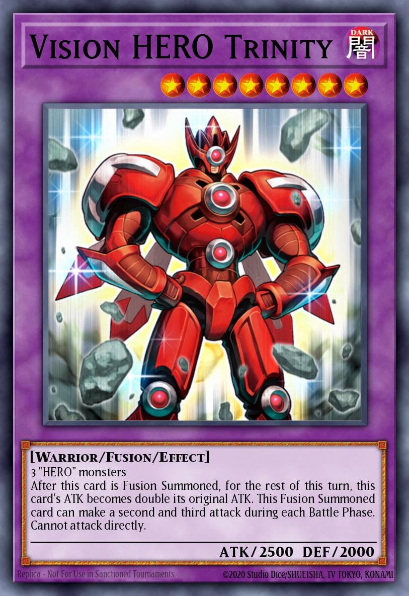 Carte Yu-Gi-Oh! Vision HERO Trinity #062 — Battles of Legend: Hero's Revenge