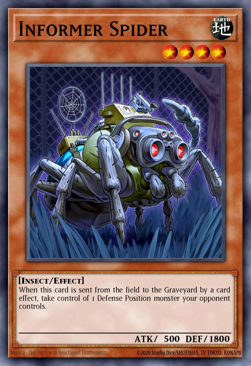 Carte Yu-Gi-Oh! Informer Spider #024 — Absolute Powerforce
