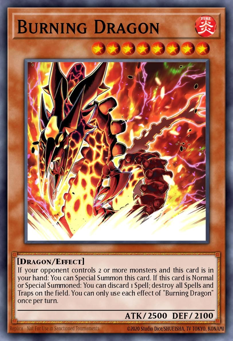 Carte Yu-Gi-Oh! Burning Dragon #094 — Age of Overlord