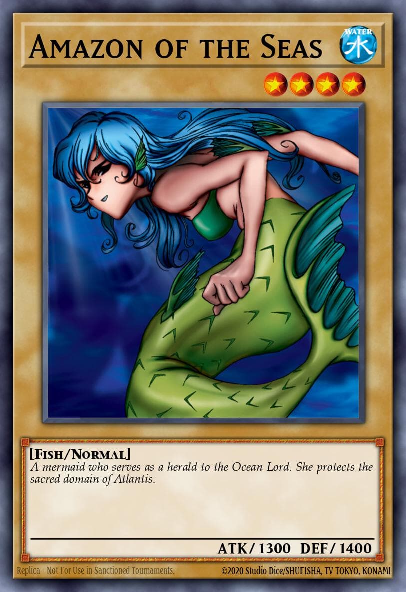 Carte Yu-Gi-Oh! Amazon of the Seas #016 — Astral Pack Six