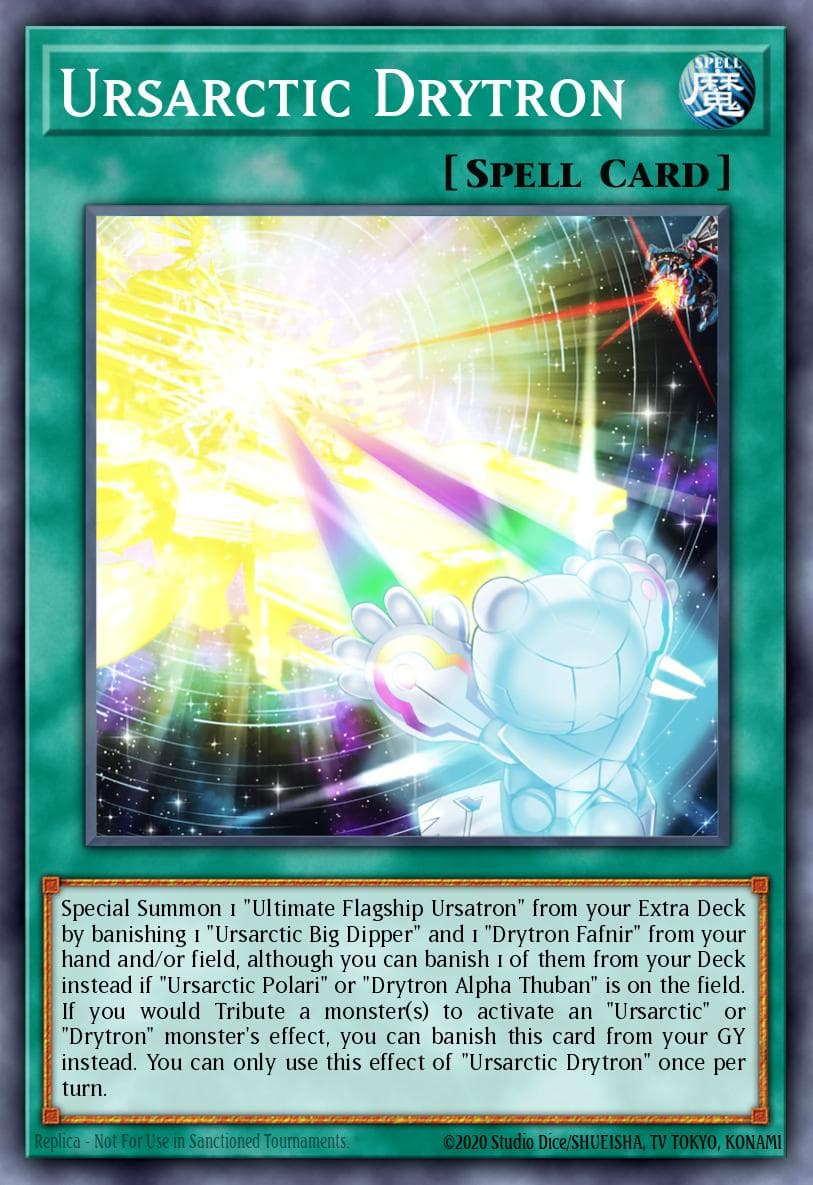 Carte Yu-Gi-Oh! Ursarctic Drytron #066 — Burst of Destiny