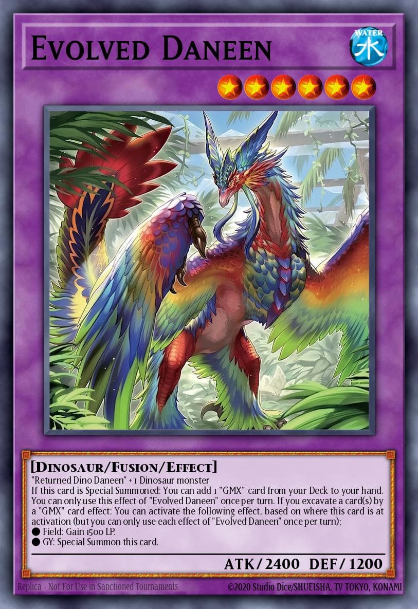 Carte Yu-Gi-Oh! Evolved Daneen #092 — Blazing Dominion