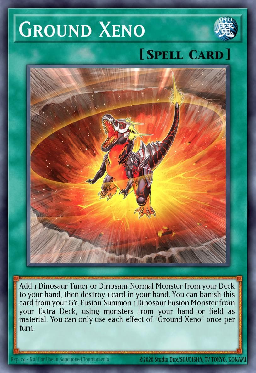 Carte Yu-Gi-Oh! Ground Xeno #123 — Battles of Legend: Glorious Gallery