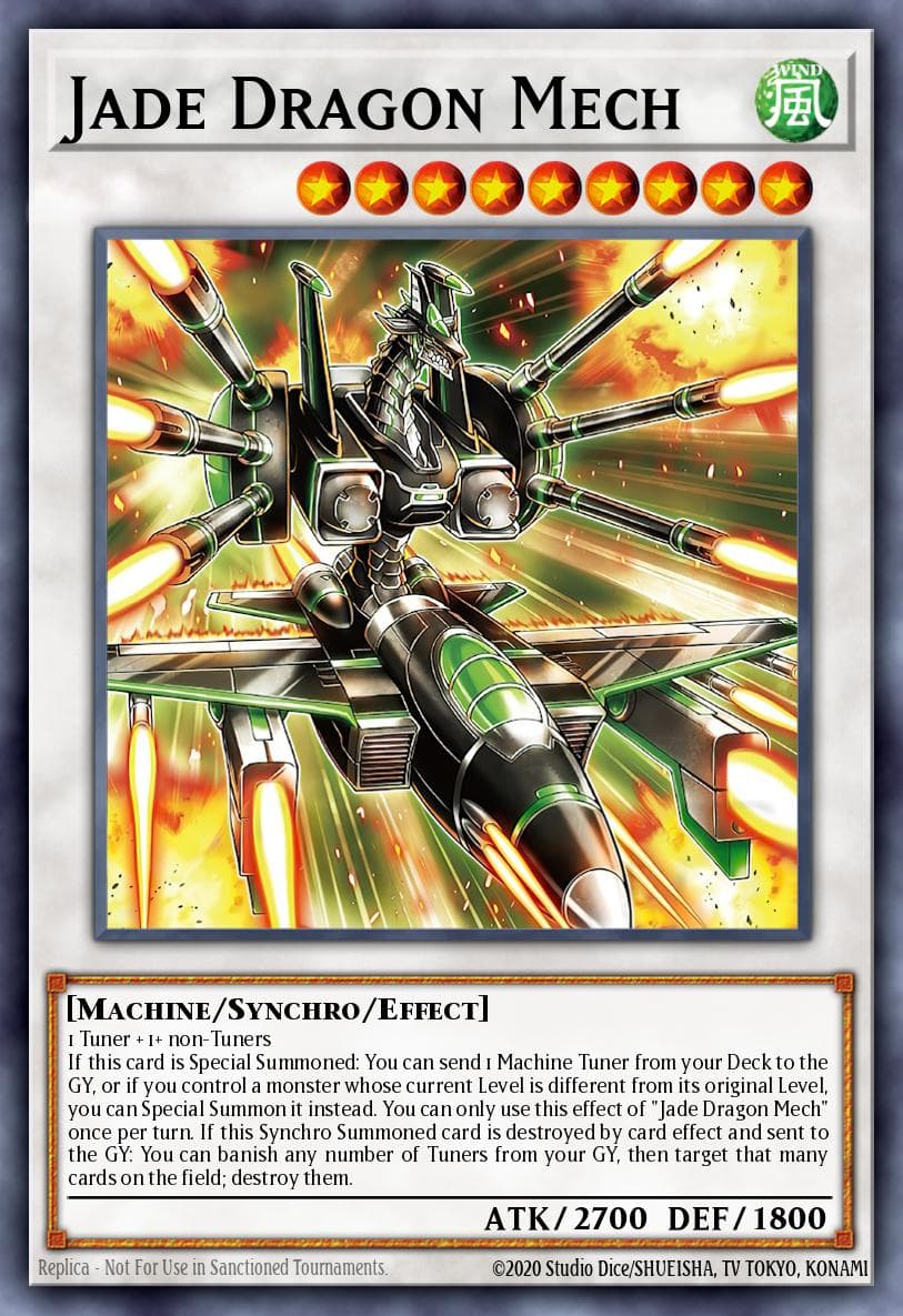 Carte Yu-Gi-Oh! Jade Dragon Mech #082 — Burst Protocol