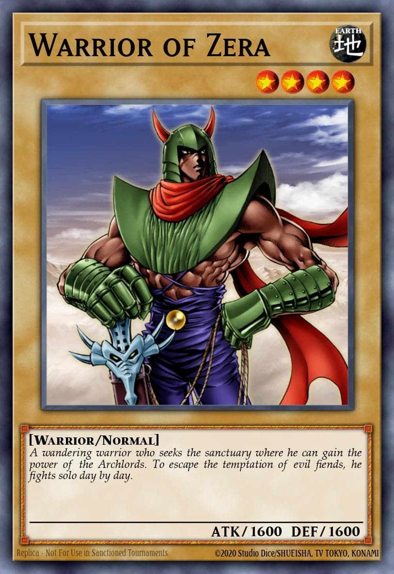 Carte Yu-Gi-Oh! Warrior of Zera #002 — Ancient Sanctuary