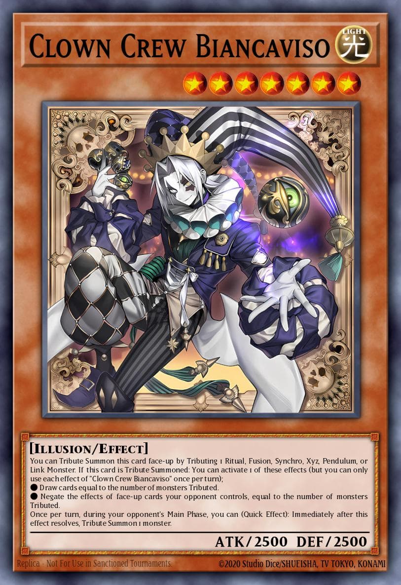 Carte Yu-Gi-Oh! Clown Crew Biancaviso #015 — Blazing Dominion