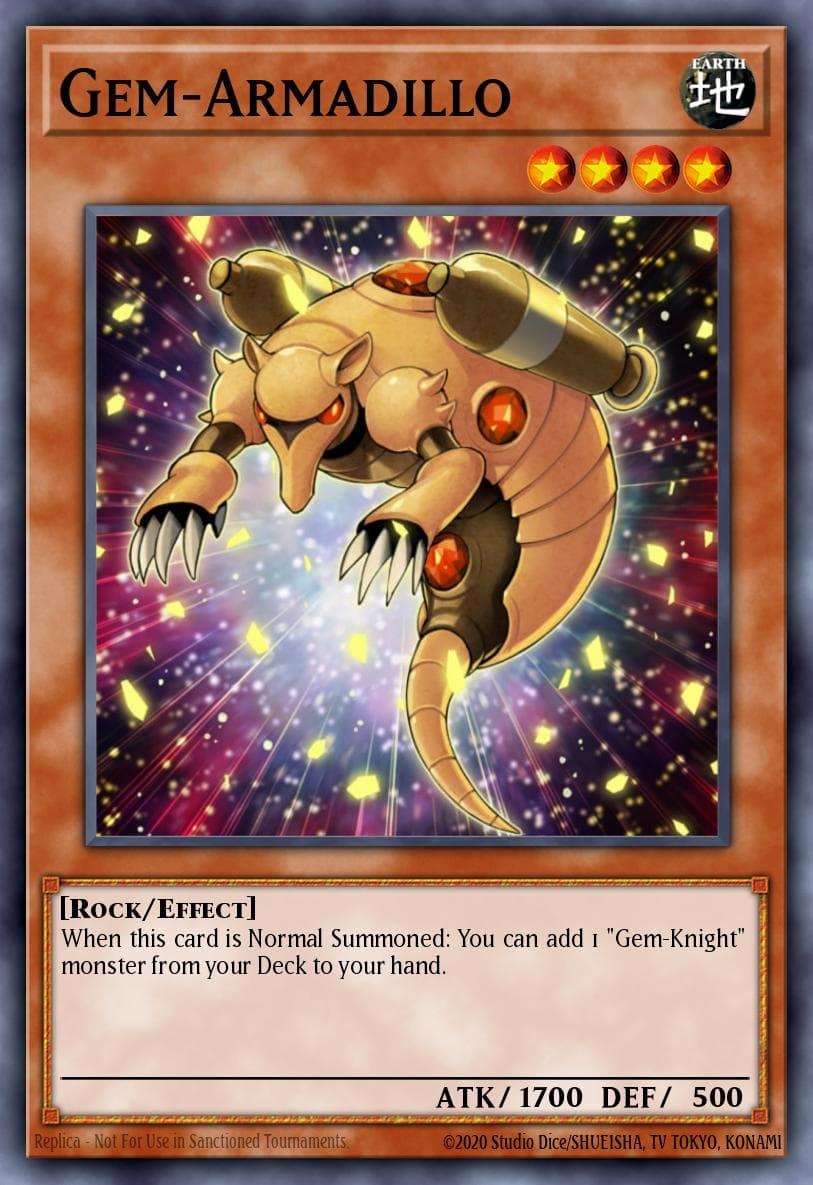 Carte Yu-Gi-Oh! Gem-Armadillo #108 — Battles of Legend: Monster Mayhem