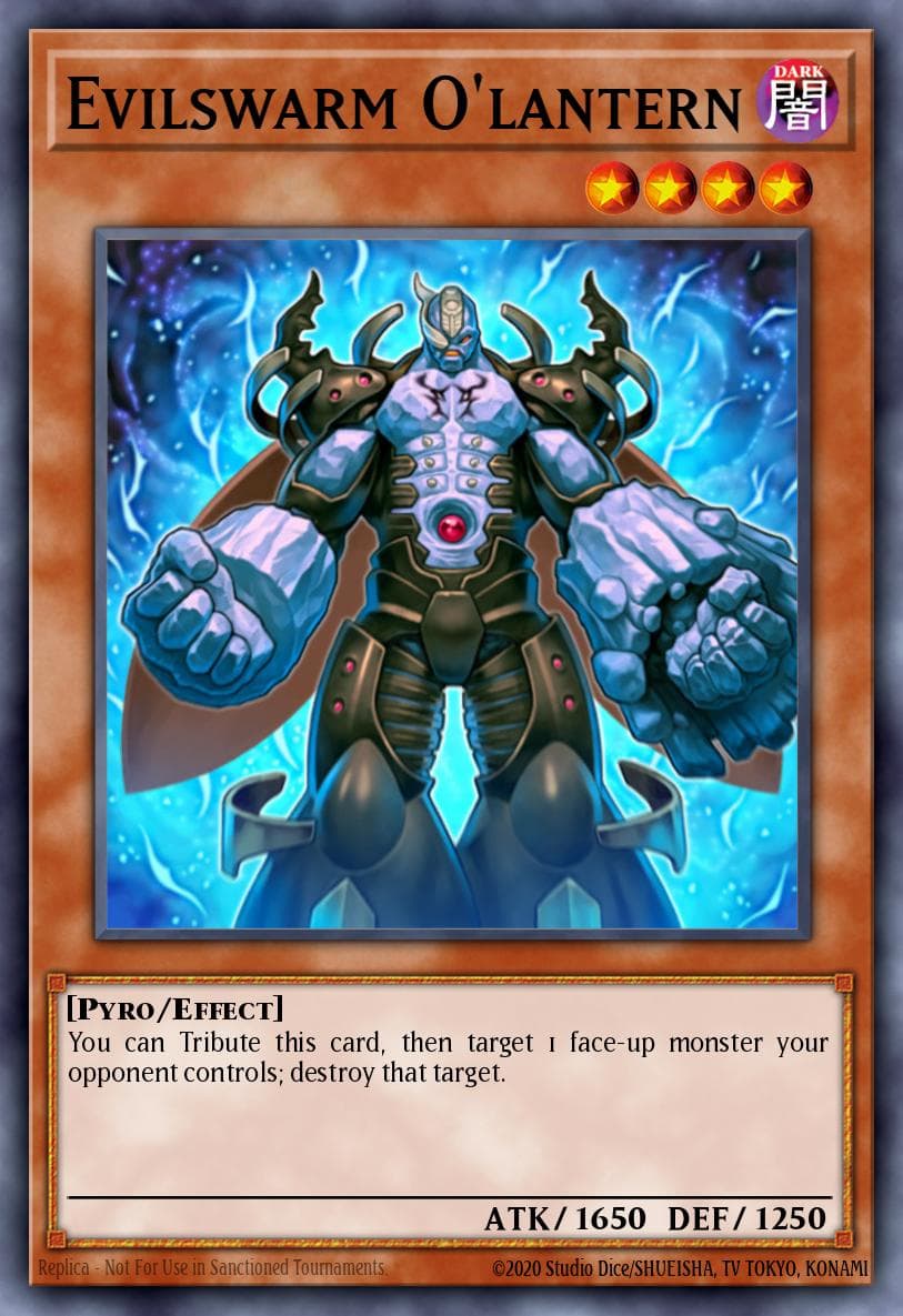 Carte Yu-Gi-Oh! Evilswarm O'lantern #099 — Battle Pack 3: Monster League
