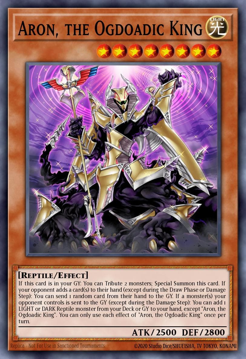 Carte Yu-Gi-Oh! Aron, the Ogdoadic King #007 — Ancient Guardians