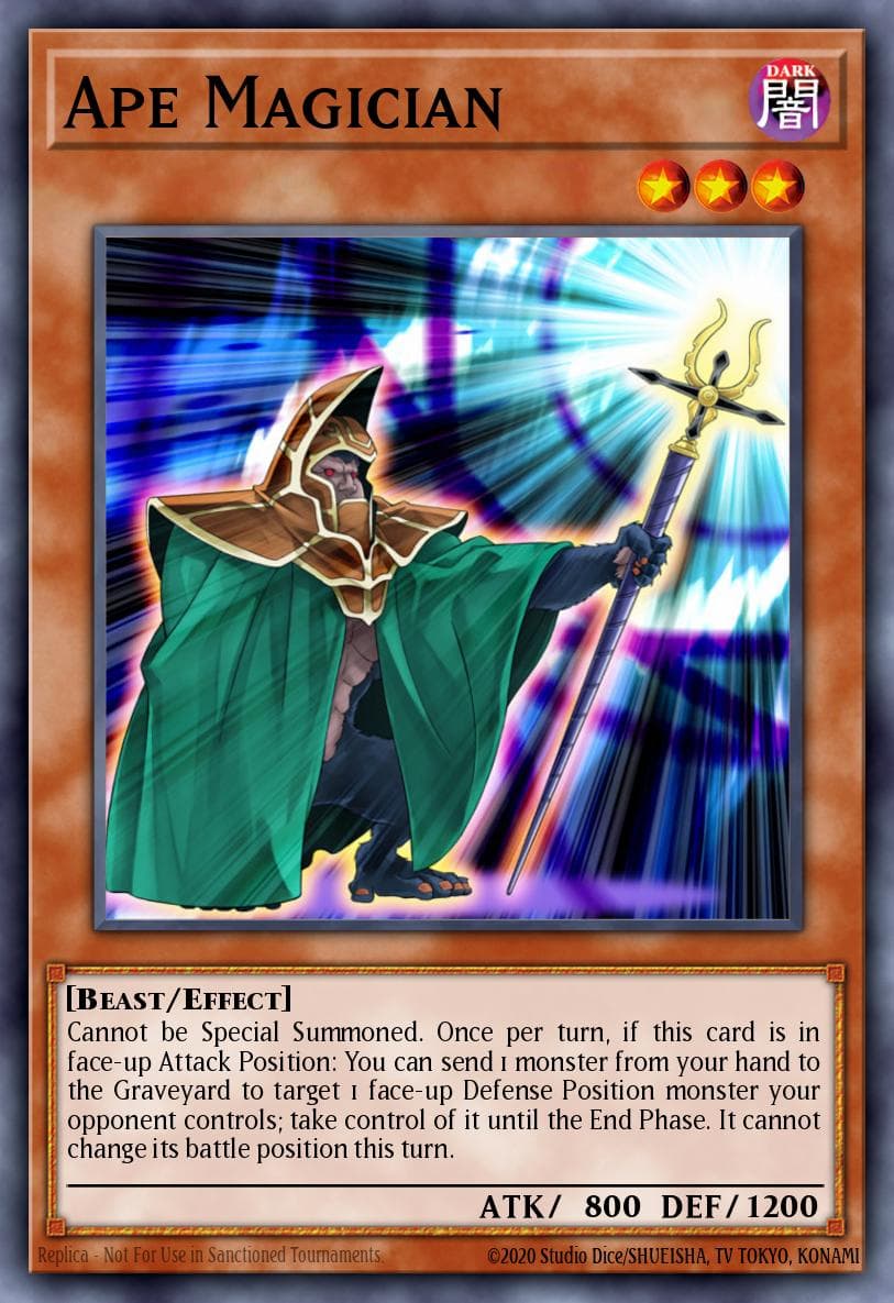 Carte Yu-Gi-Oh! Ape Magician #092 — Abyss Rising