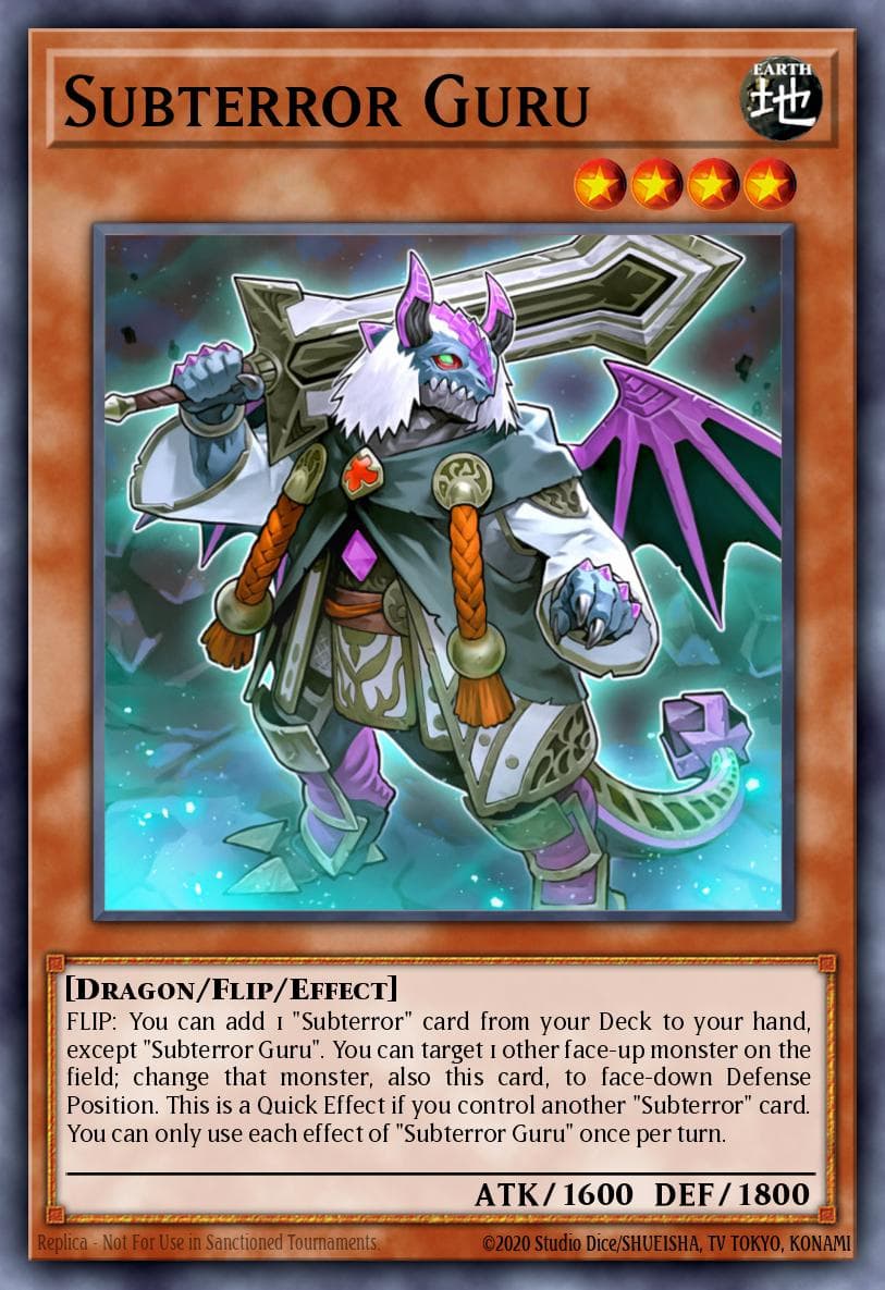 Carte Yu-Gi-Oh! Subterror Guru #084 — Battles of Legend: Hero's Revenge