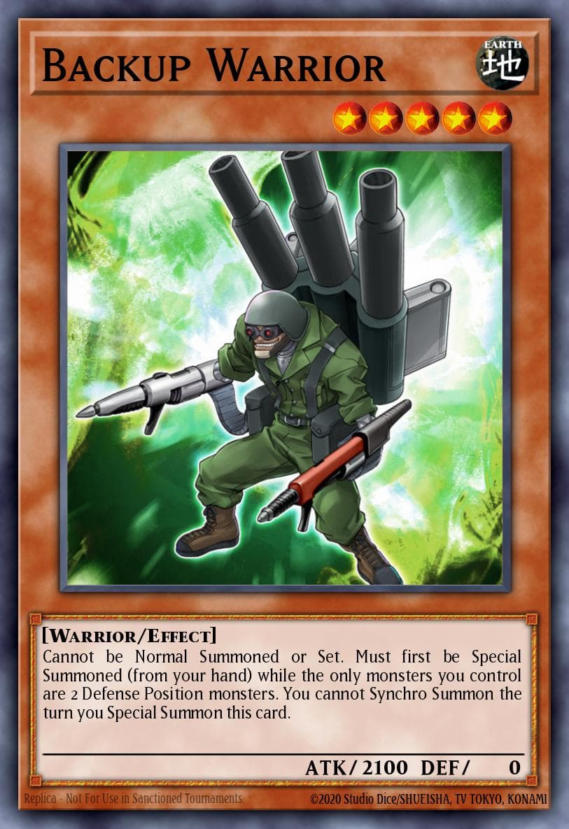 Carte Yu-Gi-Oh! Backup Warrior #159 — Battle Pack: Epic Dawn