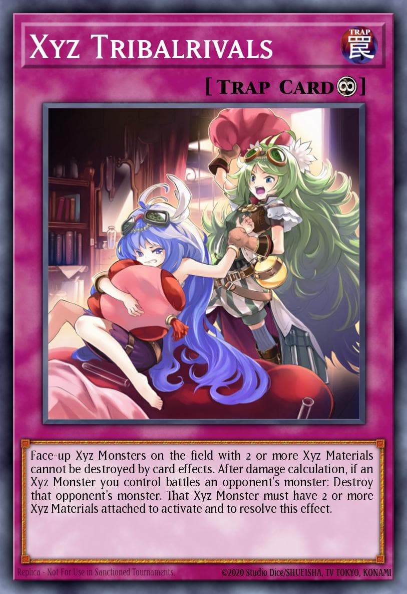 Carte Yu-Gi-Oh! Xyz Tribalrivals #045 — Amazing Defenders