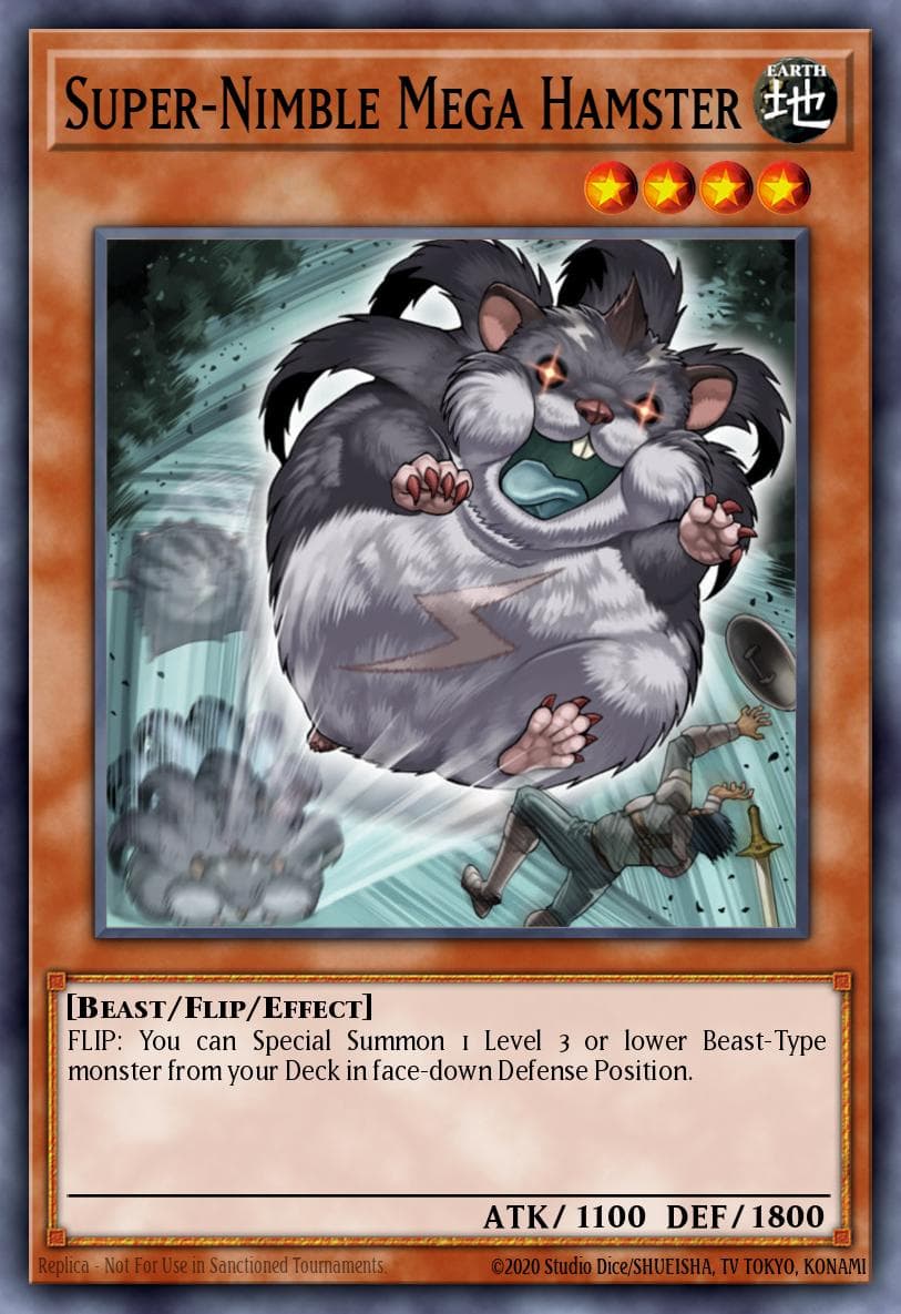Carte Yu-Gi-Oh! Super-Nimble Mega Hamster #083 — Absolute Powerforce