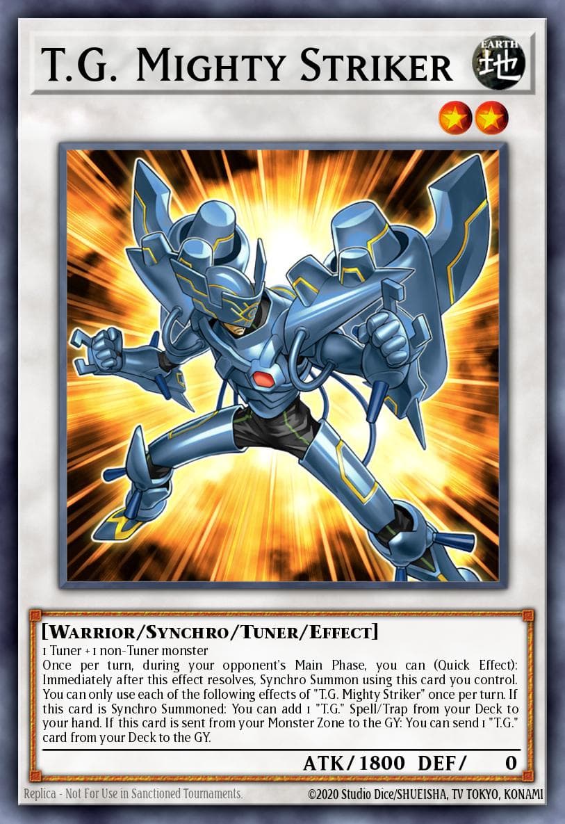 Carte Yu-Gi-Oh! T.G. Mighty Striker #034 — Age of Overlord