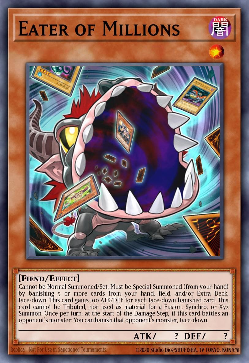 Carte Yu-Gi-Oh! Eater of Millions #078 — Battles of Legend: Relentless Revenge