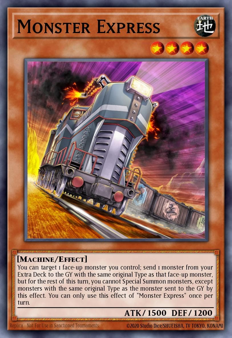 Carte Yu-Gi-Oh! Monster Express #000 — Chaos Impact