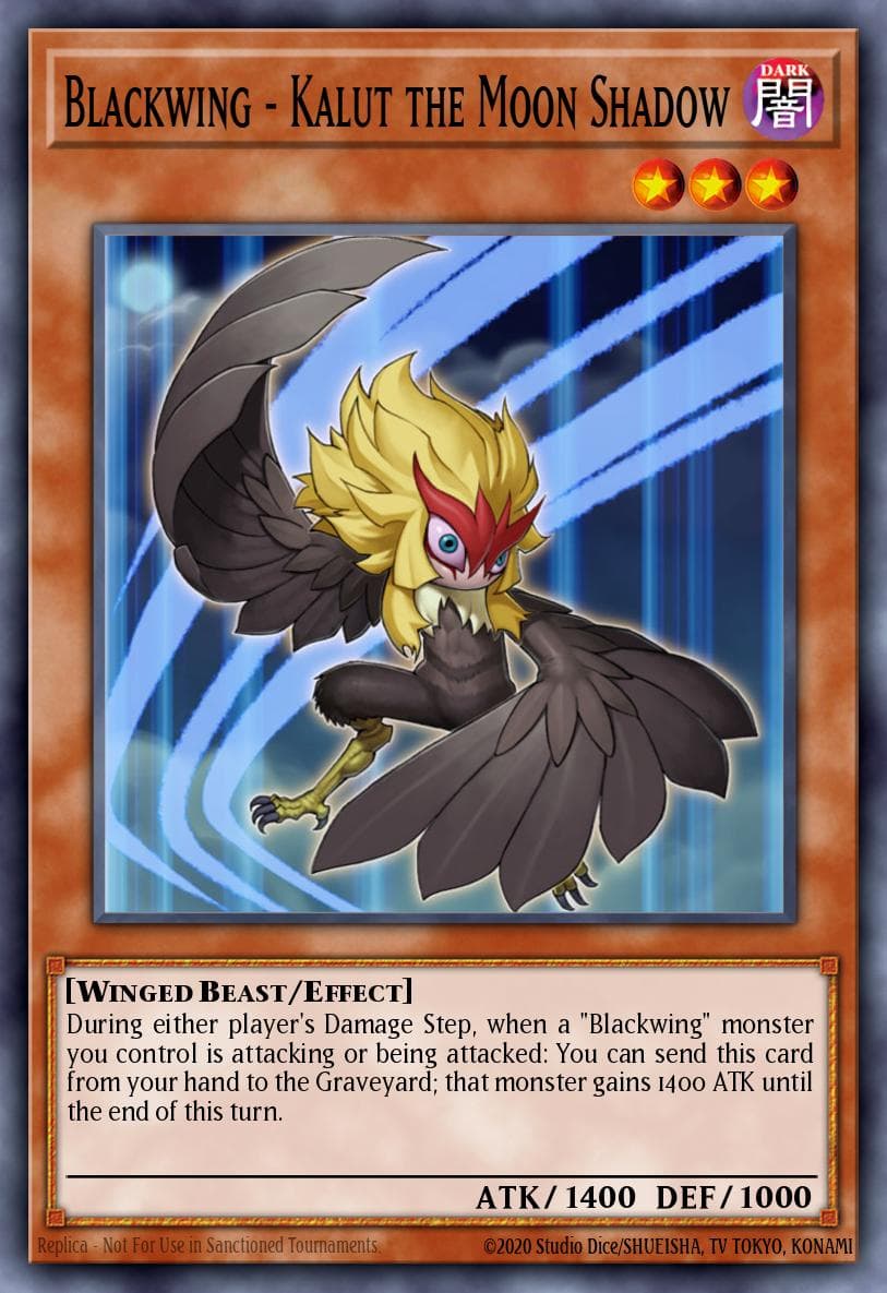 Carte Yu-Gi-Oh! Blackwing - Kalut the Moon Shadow #005 — Astral Pack Four
