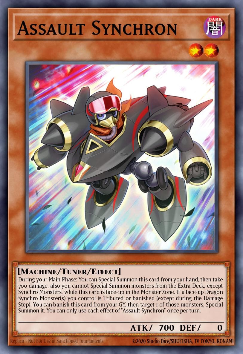 Carte Yu-Gi-Oh! Assault Synchron #003 — Battles of Legend: Monstrous Revenge
