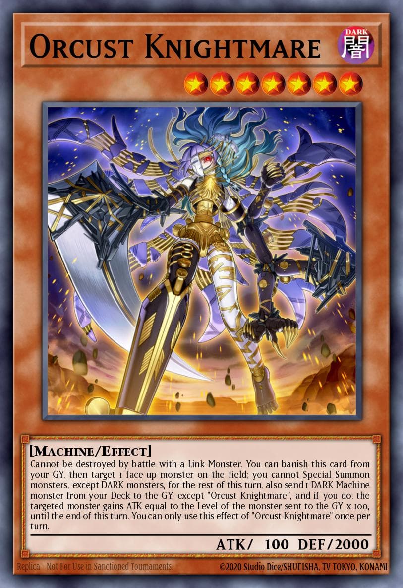 Carte Yu-Gi-Oh! Orcust Knightmare #087 — Battles of Legend: Monster Mayhem