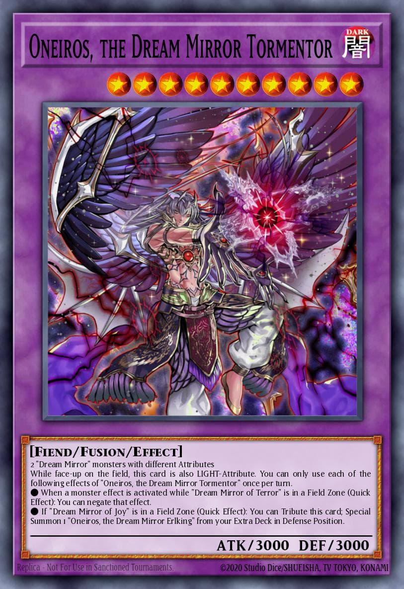 Carte Yu-Gi-Oh! Oneiros, the Dream Mirror Tormentor #042 — Blazing Vortex
