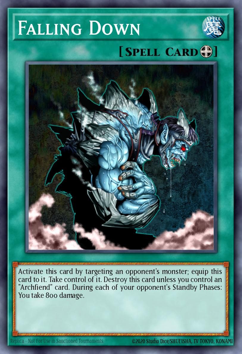 Carte Yu-Gi-Oh! Falling Down #006 — Astral Pack Three