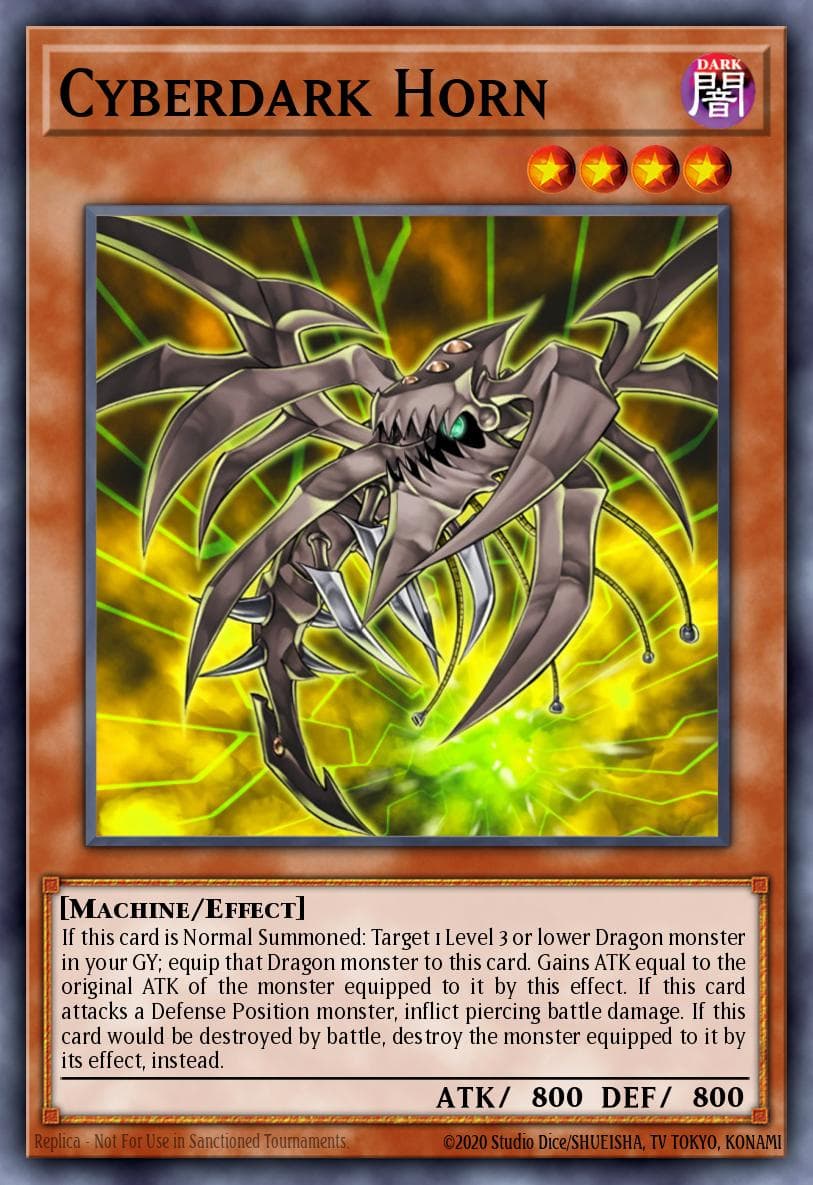 Carte Yu-Gi-Oh! Cyberdark Horn #001 — Cyberdark Impact
