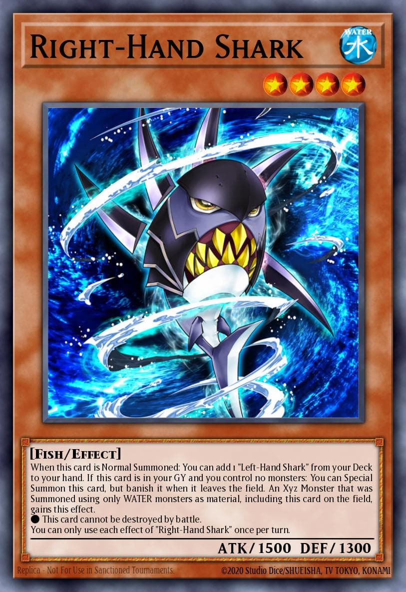 Carte Yu-Gi-Oh! Right-Hand Shark #048 — Brothers of Legend