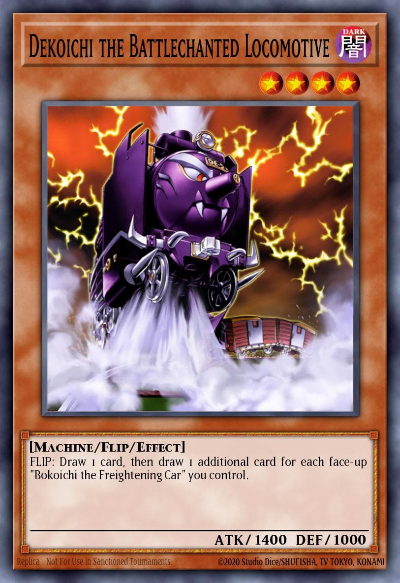 Carte Yu-Gi-Oh! Dekoichi the Battlechanted Locomotive #189 — Battle Pack: Epic Dawn