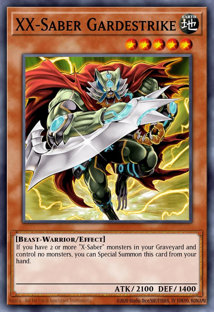 Carte Yu-Gi-Oh! XX-Saber Gardestrike #1 — Ancient Prophecy Sneak Peek Participation Card