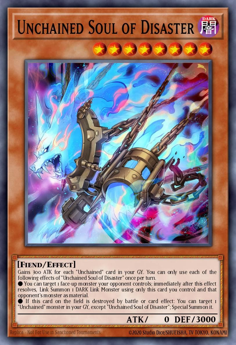 Carte Yu-Gi-Oh! Unchained Soul of Disaster #010 — Chaos Impact