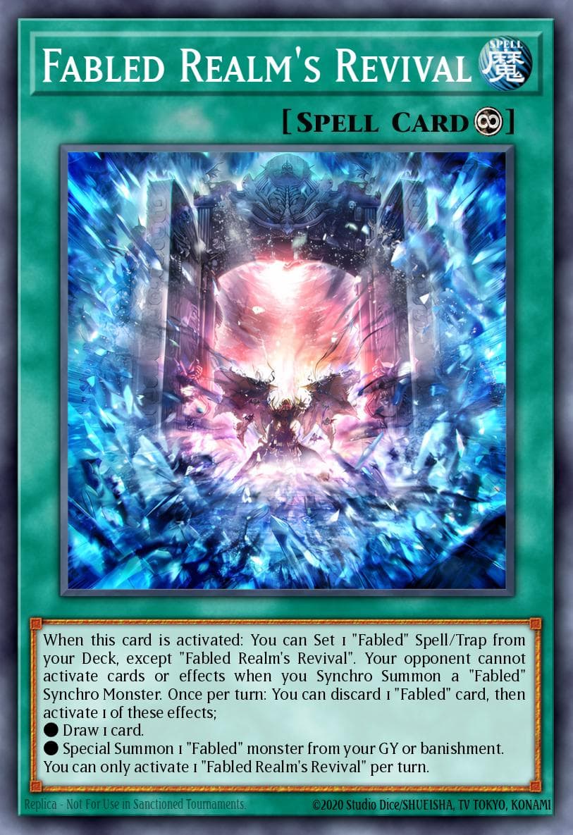 Carte Yu-Gi-Oh! Fabled Realm's Revival #015 — Battles of Legend: Monster Mayhem