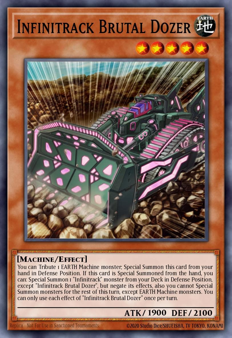 Carte Yu-Gi-Oh! Infinitrack Brutal Dozer #022 — Chaos Impact