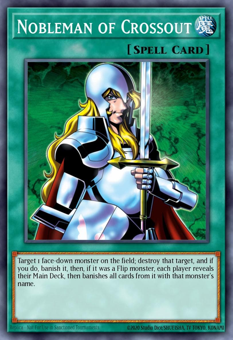 Carte Yu-Gi-Oh! Nobleman of Crossout #023 — Astral Pack Six