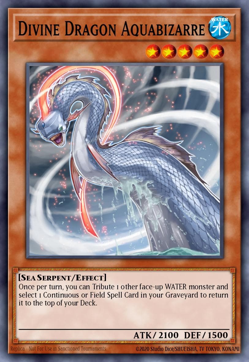 Carte Yu-Gi-Oh! Divine Dragon Aquabizarre #026 — Ancient Prophecy