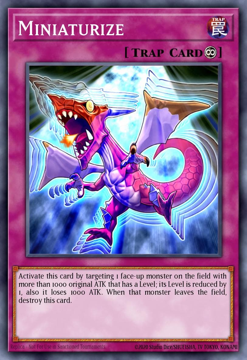 Carte Yu-Gi-Oh! Miniaturize #033 — Starter Deck: Yu-Gi-Oh! 5D's