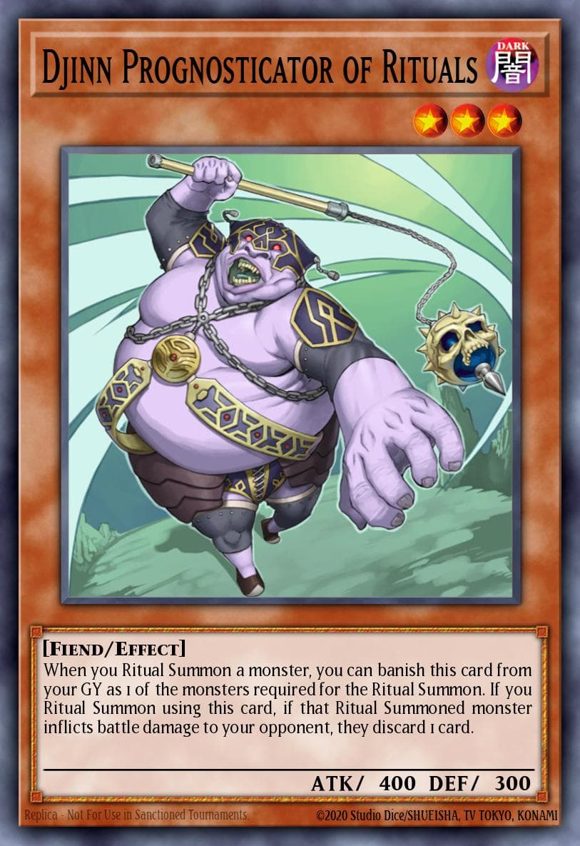 Carte Yu-Gi-Oh! Djinn Prognosticator of Rituals #038 — Absolute Powerforce