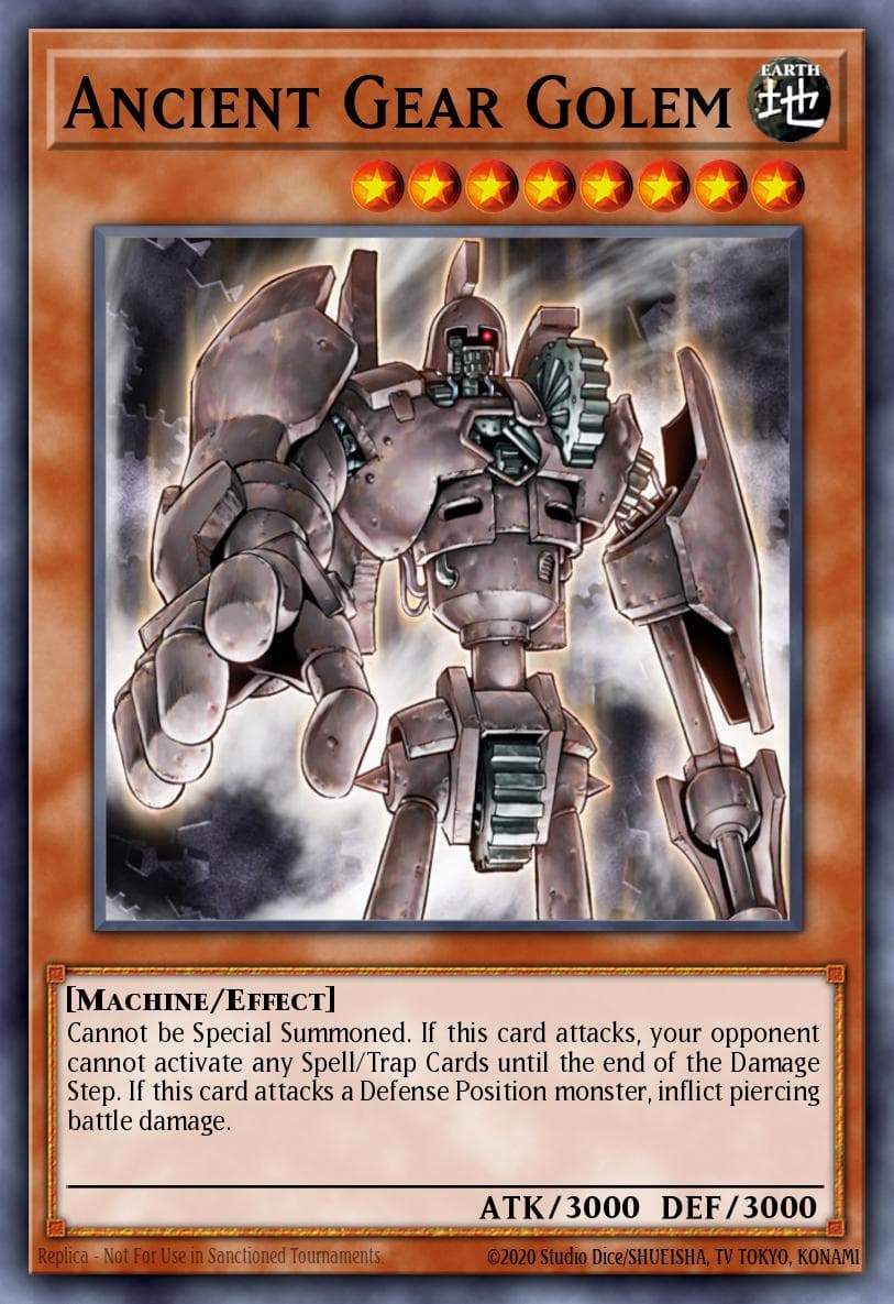 Carte Yu-Gi-Oh! Ancient Gear Golem #011 — Battle Pack: Epic Dawn