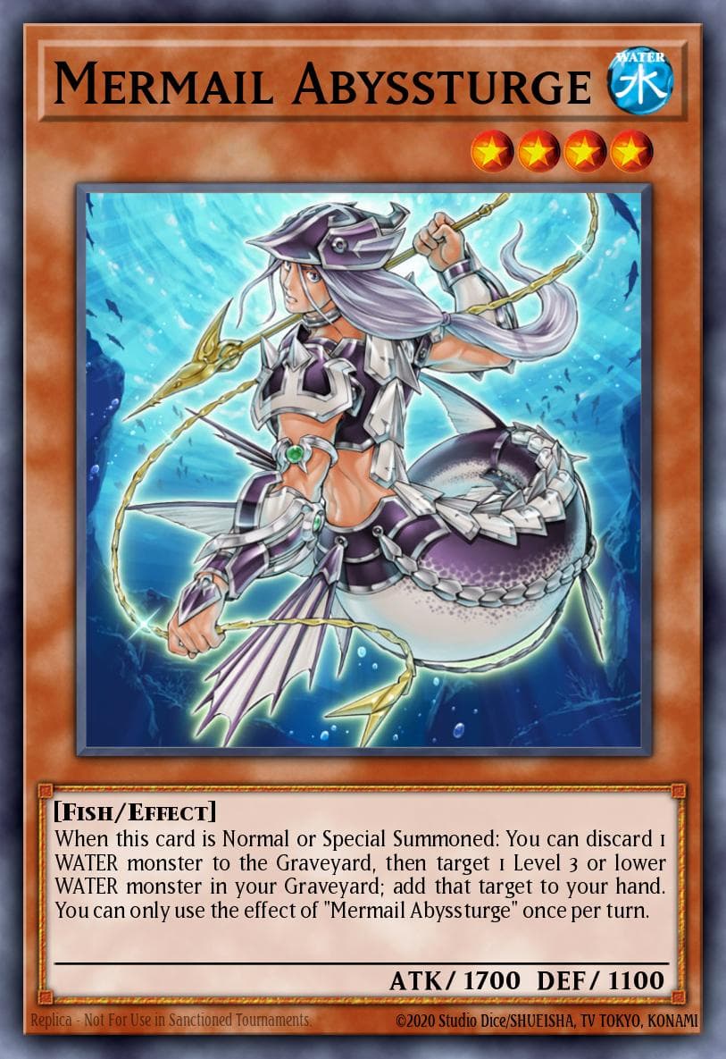 Carte Yu-Gi-Oh! Mermail Abyssturge #017 — Abyss Rising