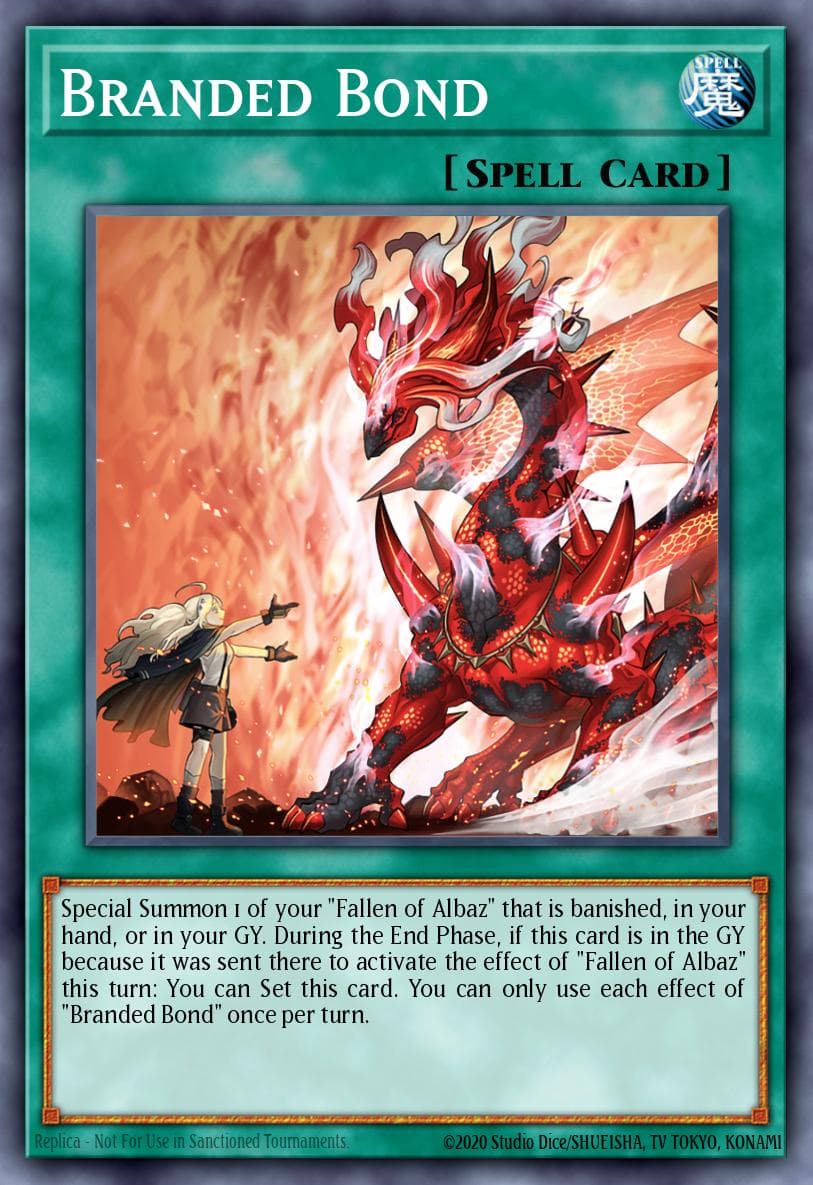 Carte Yu-Gi-Oh! Branded Bond #028 — THE CHRONICLES DECK: The Fallen & The Virtuous (All-Foil Edition)